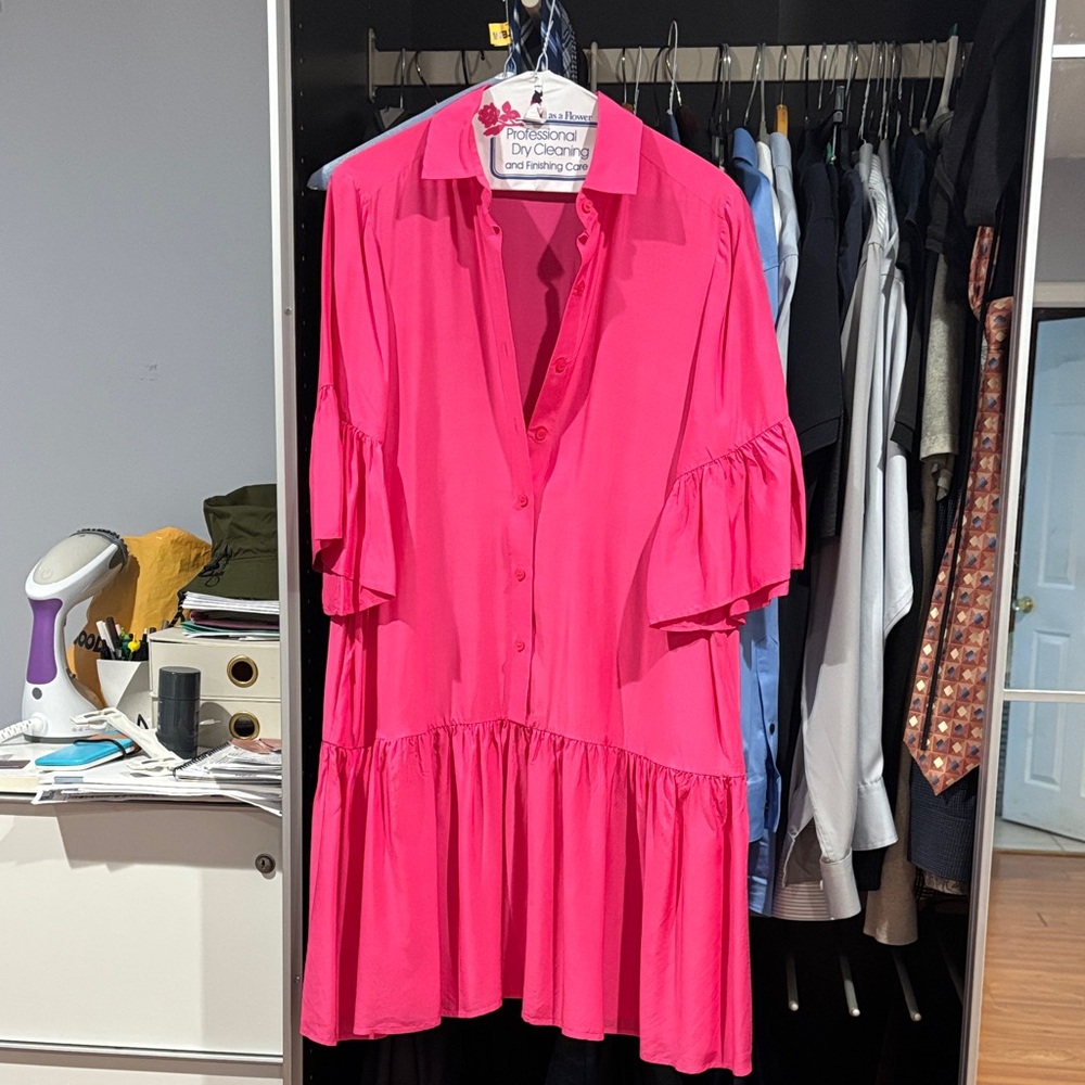 & Other Stories Fuchsia Blouse